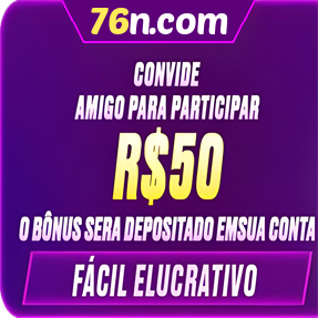 76n.com Indique amigos para receber um bônus